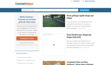 Comment Maison, guide sur les travaux BTP