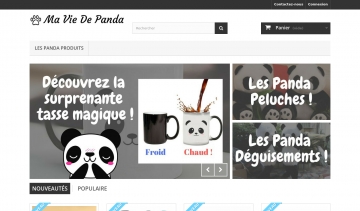 Ma Vie de Panda : la référence pour l'achat d'accessoires panda en ligne