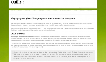 Ouille.info, le carnet généraliste qui vous informe des actualités