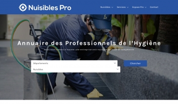 Nuisibles Pro, annuaire des entreprises anti-nuisibles en France