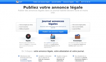 annonces-legales-faciles, la références des annonces légales