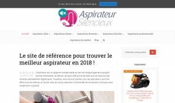 Aspirateur silencieux, guide pratique et comparateur