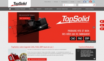 TopSolid : leader des logiciels CAO, FAO et ERP