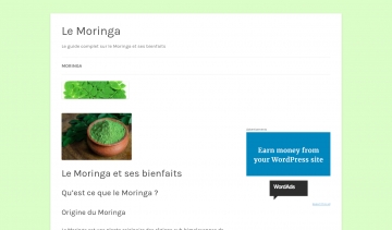 Guide complét sur le Moringa