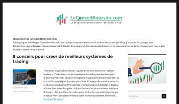 LeConseilBoursier.com, guide sur l'investissement boursier