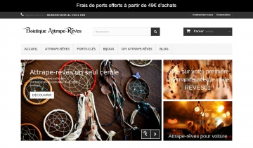 Boutique attrape-rêves, le guide web des capteurs de rêves