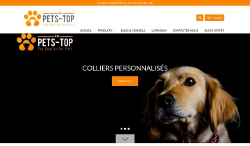 One Pets-TOP, site de vente en ligne d'accessoires pour chiens 