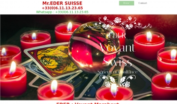 Maitre Eder, voyant et marabout de confiance en Suisse