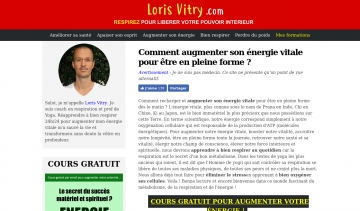 Lorisvitry.com, le partenaire pour recharger et augmenter son énergie vitale
