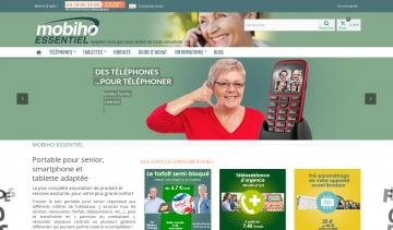 Mobiho-Essentiel, portables et tablettes pour senior