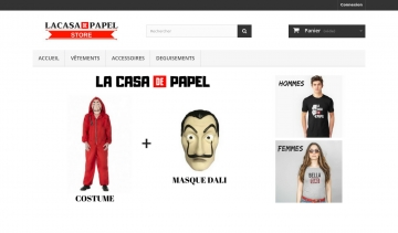 lacasadepapel-store.com : la référence des accessoires de La Casa De Papel