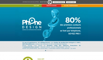 Phone design, Agence de communication sonore