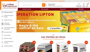  Coffee Webstore : achetez le nécessaire pour préparer votre café