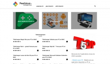 Pearlinux, le téléchargement de logiciels 