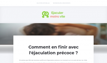 Éjaculer moins vite, guide pour savoir retarder l’éjaculation.