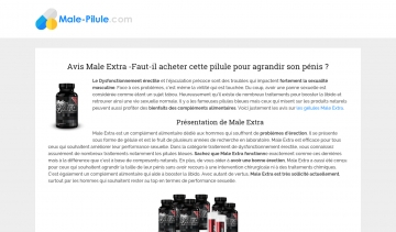 male-pilule, produit pour avoir une activité sexuelle forte