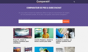 Comparatif.TV, le guide d’achat et comparatif pour les accessoires.