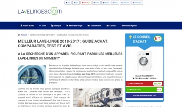 Le guide pour acheter le lave-linge idéal