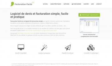 Facturation Facile, le logiciel de facturation pratique