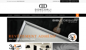 Doncarli-décoration.fr : vente d'articles de décoration en ligne