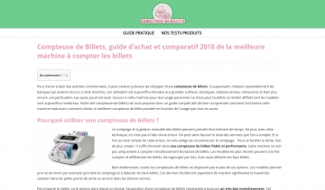 Compteuse de billets, guide d'achat pour les compteuses de billets