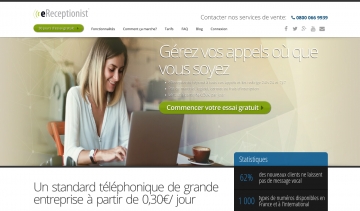 Ereceptionist, votre meilleure solution de bureau virtuel 