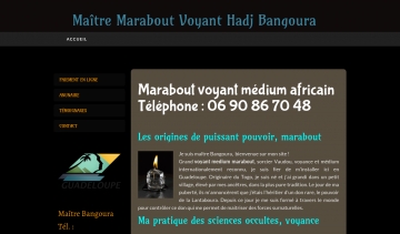 Maitre Bangoura, marabout médium africain en Guadeloupe