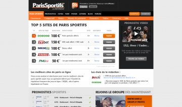 parissportifs.com : le guide des paris sportifs en ligne