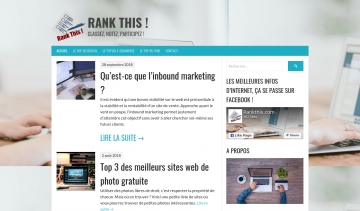 Rank This, la bonne information sur l'E-commerce et le digital 