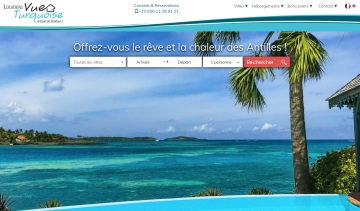 locations-vue-turquoise.com, agence de voyages en Martinique