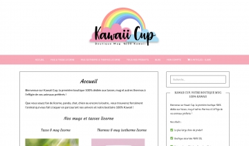 Kawaii Cup, boutique d'accessoires personnalisés