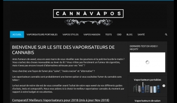 Cannavapos.fr, le site des vaporisateurs de cannabis