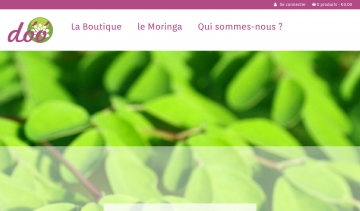 Moringadoo, boutique en ligne de vente du Moringa