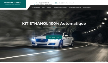 Kit-boitier-ethanol.fr, leader français du kit éthanol 