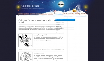 coloriagedenoel, coloriages gratuits à imprimer pour Noel 