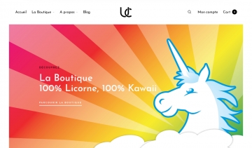 Unicorn-corner, boutique de vente de produits licornes
