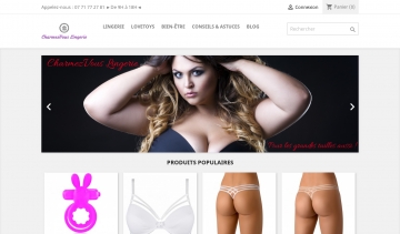 CharmezVous, boutique en ligne de lingerie