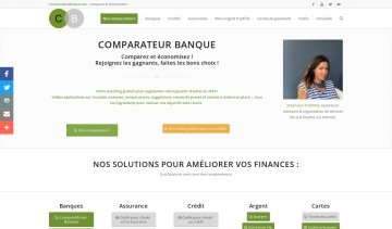 Comparateurbanque.com, comparatif des partenaires financiers
