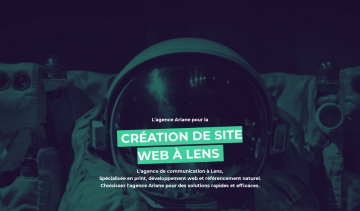 Agence Ariane, créateur de site à Lens 