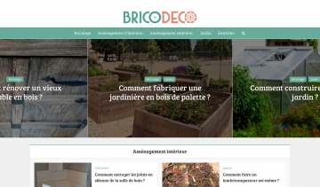 Bricodeco, blog de conseils et astuces en bricolage, décoration, aménagement intérieur et extérieur 