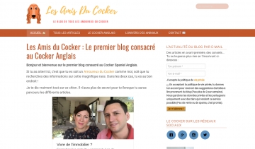 Les amis du Cocker, guide pratique sur le cocker