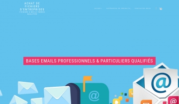 Fichieremails : Plateforme de vente de bases de données efficaces