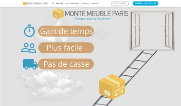 Location de monte-meubles et de monte-charges à Paris