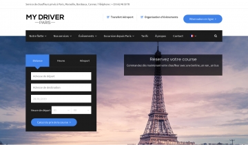 MyDriverParis, des chauffeurs privés à votre service