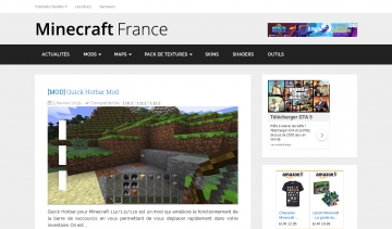 Minecraft-France, actualités et infos sur Minecraft 