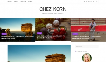 Chez Nora, vos cinq meilleures destinations de voyage 