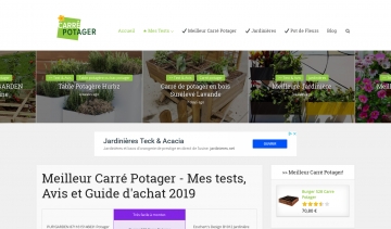 Carré potager, faire le meilleur choix pour votre jardin