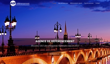 ADF Référencement Bordeaux, votre agence de référencement