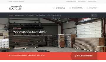 Ecotoles, la tôlerie de qualité pour votre construction