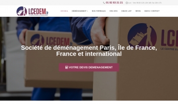 LCEDEM, le spécialiste du déménagement national et international